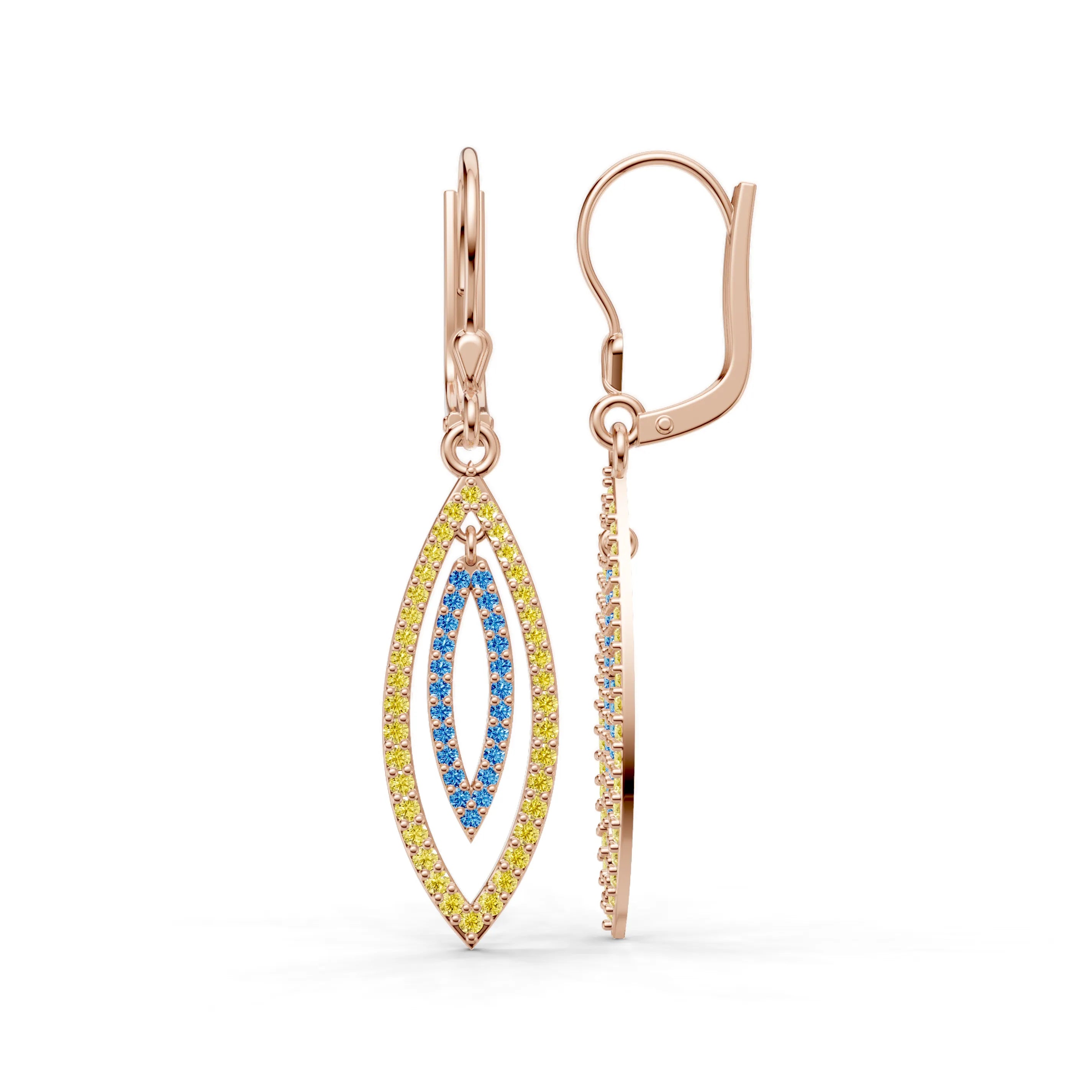 Rose_Citrine_Aquamarine