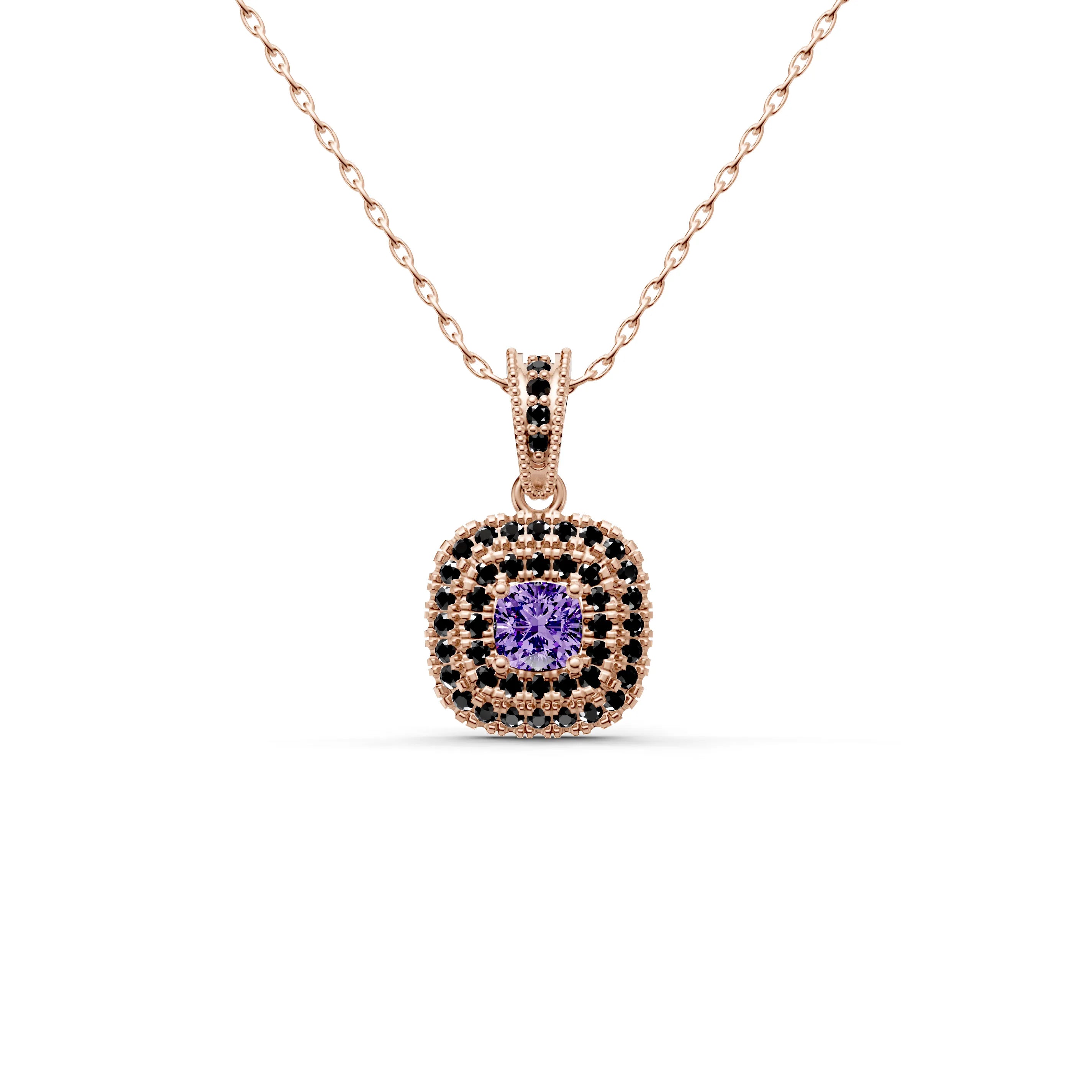 Rose_Amethyst_Black
