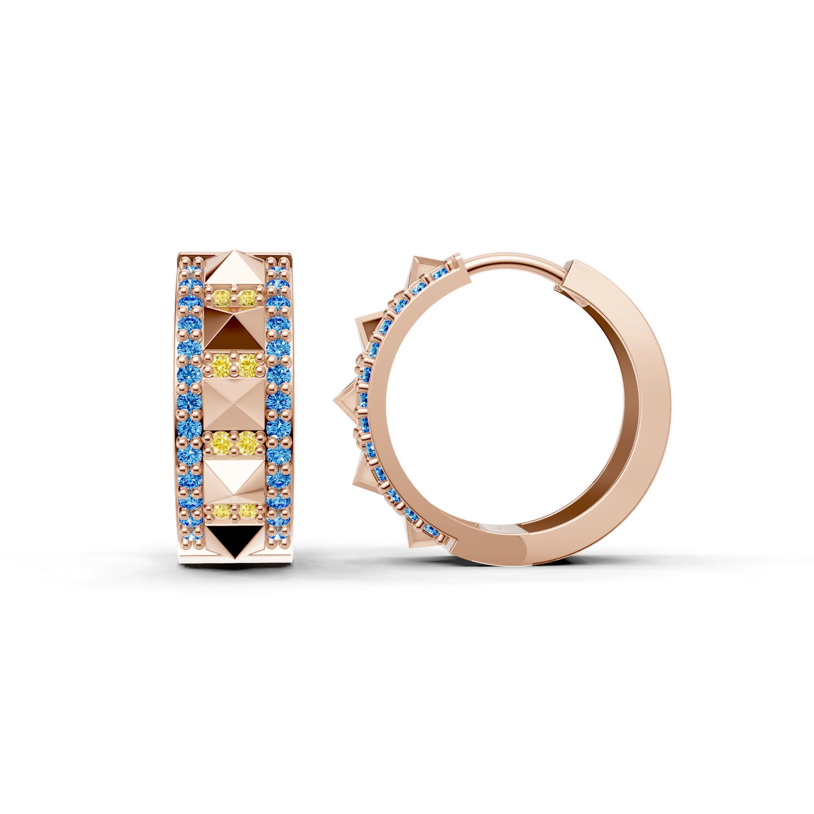 Rose_Citrine_Aquamarine