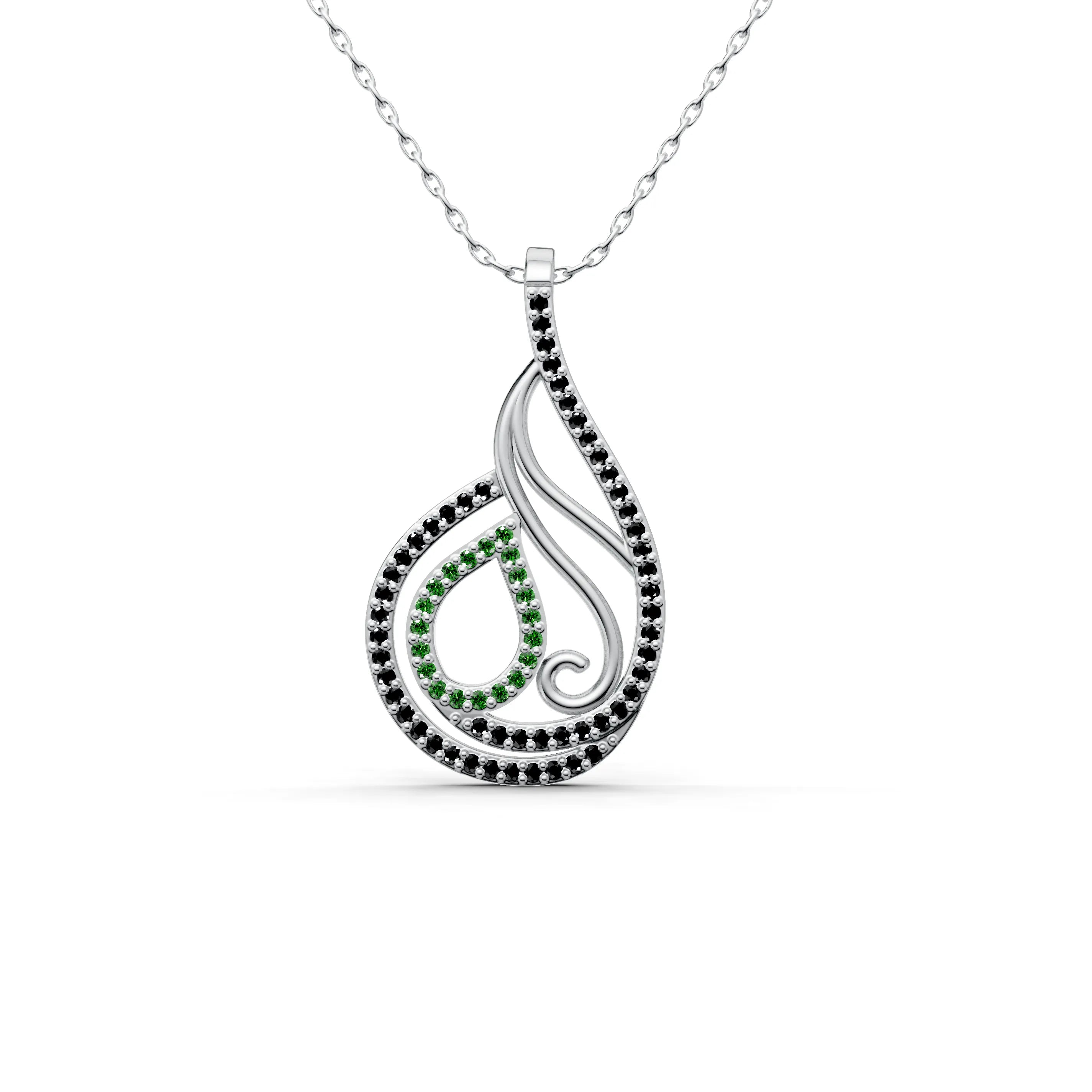 Silver_Emerald_Black