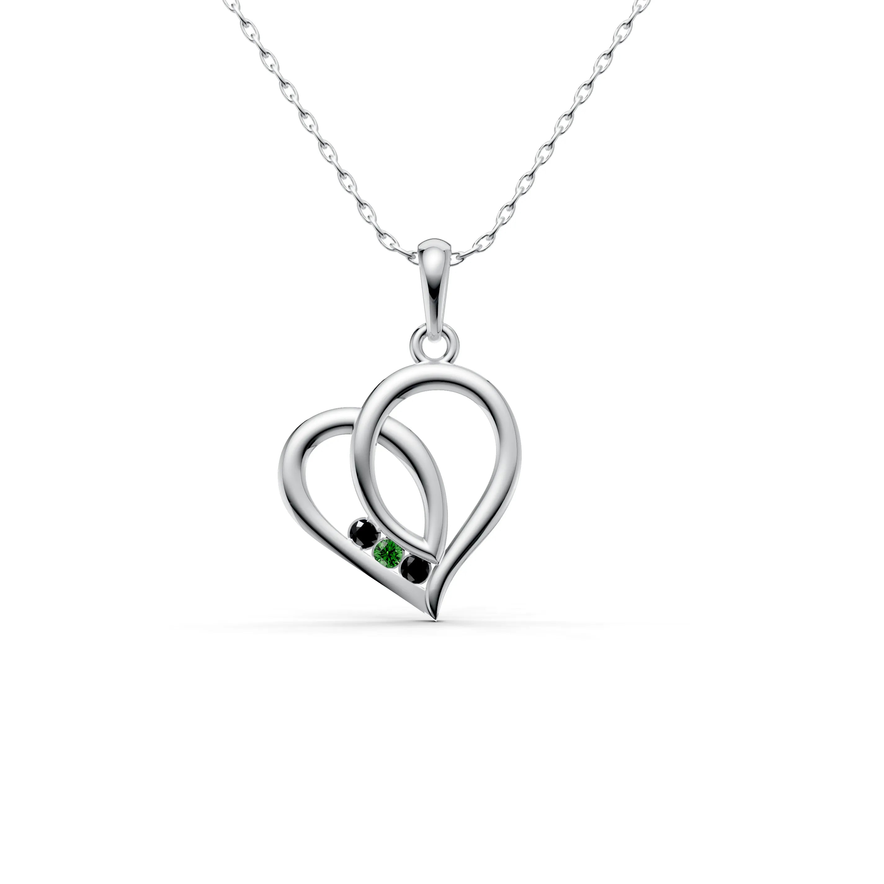 Silver_Emerald_Black